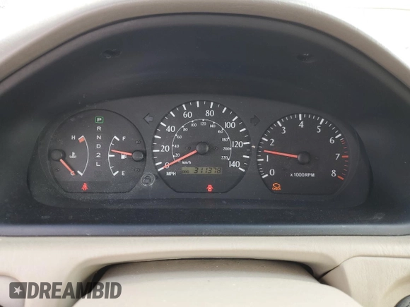 2001 Toyota Solara SE with VIN 2T1CG22P51C480445, listed as a Copart auction lot 47022935 with 311,378 mi miles and Salvage Title. Bid and sale history available at carsss.com. Image 9.