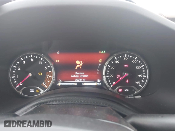 2019 Jeep Renegade Trailhawk with VIN ZACNJBC19KPK12456, listed as a IAAI auction lot 42418281 with 39,231 mi miles and . Bid and sale history available at DreamBid. Image 7.