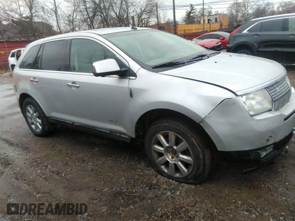 2009 Lincoln MKX with VIN 2LMDU68C09BJ01896, listed as a IAAI auction lot 41524222 with 243,315 mi miles. Bid and sale history available at carsss.com. Image 1.