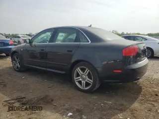 2008 Audi A4 2.0T with VIN WAUDF78E48A021736, listed as a Copart auction lot 54341175 with 184,165 mi miles and Clean Title. Bid and sale history available at carsss.com. Image 2.