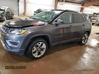 2020 Jeep Compass Limited with VIN 3C4NJDCB5LT116390, listed as a Copart auction lot 58753025 with 77,393 mi miles and Non repairable. Bid and sale history available at DreamBid. Image 1.