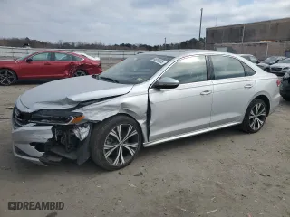 2021 Volkswagen Passat 2.0T SE with VIN 1VWSA7A31MC014109, listed as a Copart auction lot 48856835 with 138,222 mi miles and Salvage Title. Bid and sale history available at carsss.com. Image 1.