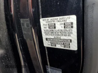 2009 Jaguar XF Premium Luxury z VIN SAJWA06B09HR20338, wystawiony jako Copart lot #52783585 z przebiegiem 82 260 mil mil oraz Szkoda całkowita • Salvage title. Historia ofert i sprzedaży dostępna na DreamBid. Obrazek 12.