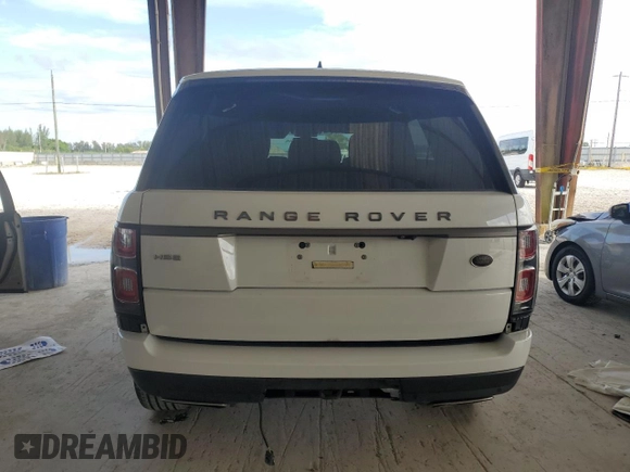 2020 Land Rover Range Rover with VIN SALGR2SU0LA570488, listed as a Copart auction lot 73030624 with 42,616 mi miles and Salvage title. Bid and sale history available at DreamBid. Image 6.