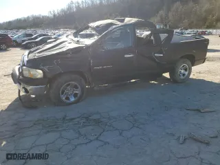 2003 Dodge Ram 1500 ST with VIN 1D7HU18N03S287271, listed as a Copart auction lot 85984214 with 0 mi miles and Salvage Title. Bid and sale history available at carsss.com. Image 1.