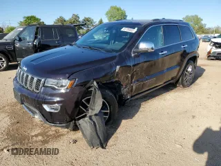 2019 Jeep Grand Cherokee Limited X with VIN 1C4RJFBT2KC591948, listed as a Copart auction lot 55789005 with 54,110 mi miles and Salvage title. Bid and sale history available at DreamBid. Image 1.