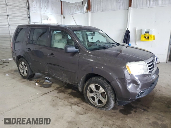 2013 Honda Pilot EX-L с VIN 5FNYF4H58DB073648, выставлен на аукционе Copart как лот 58591165 с пробегом 243 256 миль миль и Списание • Salvage title. История ставок и продаж доступна на DreamBid. Изображение 4.