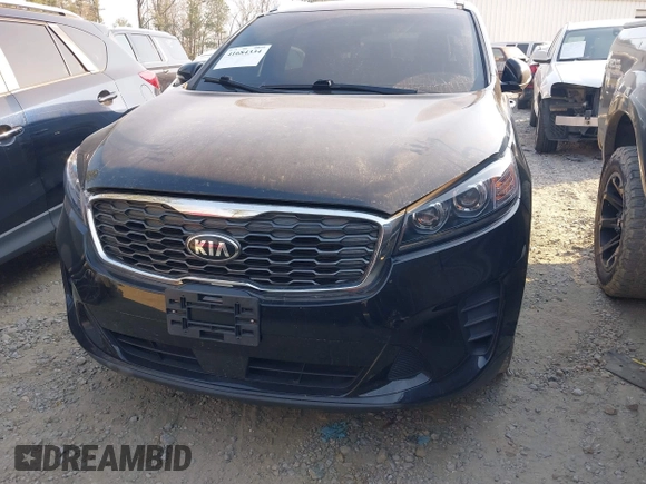 2020 Kia Sorento LX with VIN 5XYPG4A3XLG676836, listed as a IAAI auction lot 41684334 with 76,712 mi miles. Bid and sale history available at carsss.com. Image 11.