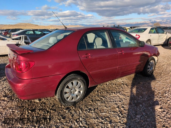 2004 Toyota Corolla CE with VIN 1NXBR38E24Z270728, listed as a Copart auction lot 79022664 with 58,280 mi miles and Salvage Title. Bid and sale history available at DreamBid. Image 3.
