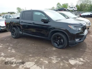 2023 Honda Ridgeline Black Edition with VIN 5FPYK3F83PB023481, listed as a IAAI auction lot 42157928 with 24,632 mi miles and . Bid and sale history available at DreamBid. Image 1.