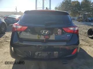 2016 Hyundai Elantra GT with VIN KMHD35LH5GU263767, listed as a Copart auction lot 76123314 with 167,818 mi miles and Salvage Title. Bid and sale history available at carsss.com. Image 6.