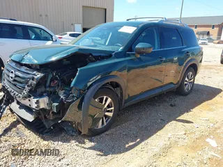 2023 Nissan Pathfinder SL with VIN 5N1DR3CC0PC229314, listed as a IAAI auction lot 42187179 with 44,159 mi miles and . Bid and sale history available at DreamBid. Image 17.
