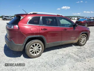 2019 Jeep Cherokee Latitude with VIN 1C4PJLCB7KD205885, listed as a Copart auction lot 58077555 with 188,034 mi miles and Salvage title. Bid and sale history available at DreamBid. Image 3.