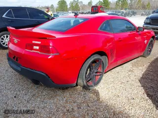 2014 Chevrolet Camaro LS with VIN 2G1FE1E3XE9240022, listed as a IAAI auction lot 41436834 with NaN miles. Bid and sale history available at carsss.com. Image 4.