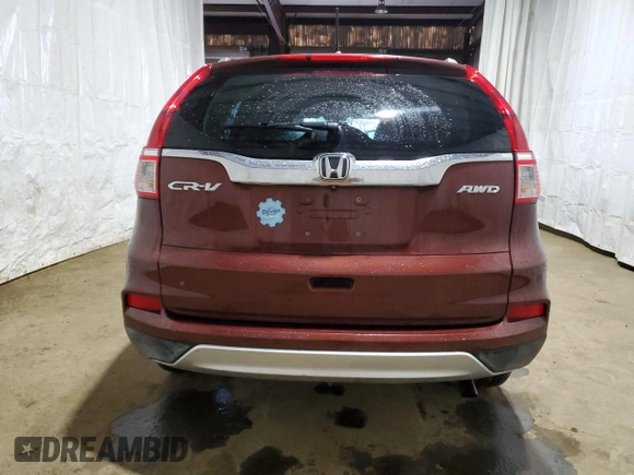 2015 Honda CR-V EX-L with VIN 2HKRM4H78FH675000, listed as a Copart auction lot 52423735 with 128,676 mi miles and Salvage Title. Bid and sale history available at carsss.com. Image 6.