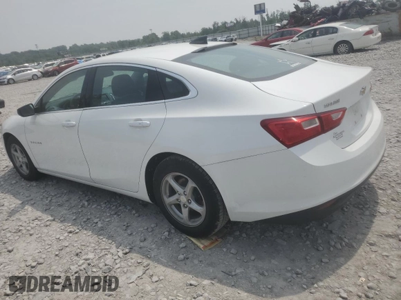 2016 Chevrolet Malibu LS with VIN 1G1ZB5ST4GF222997, listed as a Copart auction lot 60489945 with 115,014 mi miles and Clean title. Bid and sale history available at DreamBid. Image 2.