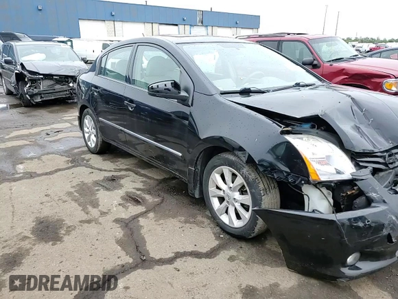 2010 Nissan Sentra SL with VIN 3N1AB6AP2AL664465, listed as a Copart auction lot 57750475 with 155,892 mi miles and Salvage title. Bid and sale history available at DreamBid. Image 13.