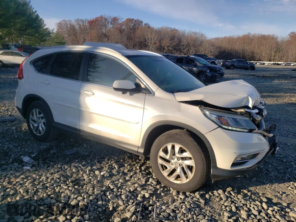 2015 Honda CR-V EX-L with VIN 5J6RM4H78FL021216, listed as a Copart auction lot 81022814 with 296,030 mi miles and Salvage Title. Bid and sale history available at carsss.com. Image 4.