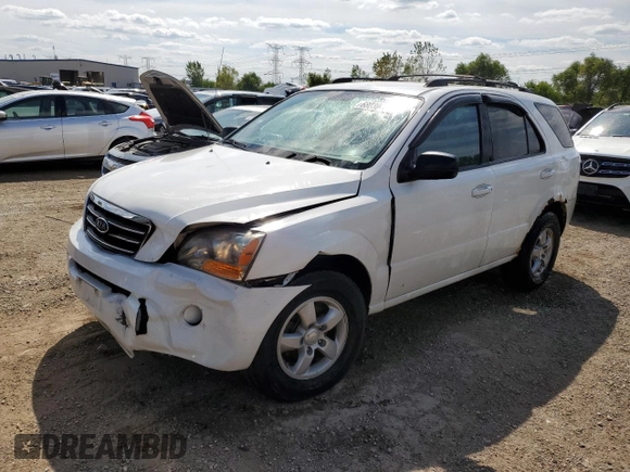 2007 Kia Sorento LX z VIN KNDJD736X75729895, wystawiony jako Copart lot #68039404 z przebiegiem 201 067 mil mil oraz Szkoda całkowita • Salvage title. Historia ofert i sprzedaży dostępna na DreamBid. Obrazek 1.