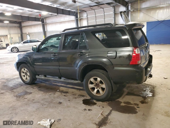 2006 Toyota 4Runner SR5 with VIN JTEBU14R668055117, listed as a Copart auction lot 53798345 with 202,593 mi miles and Salvage Title. Bid and sale history available at carsss.com. Image 2.
