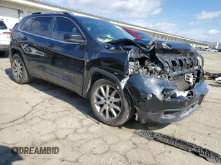 2018 Jeep Cherokee Limited with VIN 1C4PJMDX7JD587009, listed as a Copart auction lot 47013175 with 130,727 mi miles and Salvage Title. Bid and sale history available at carsss.com. Image 4.