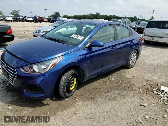 2021 Hyundai Accent SE with VIN 3KPC24A63ME150733, listed as a Copart auction lot 64594614 with 71,234 mi miles and Salvage Title. Bid and sale history available at carsss.com. Image 11.