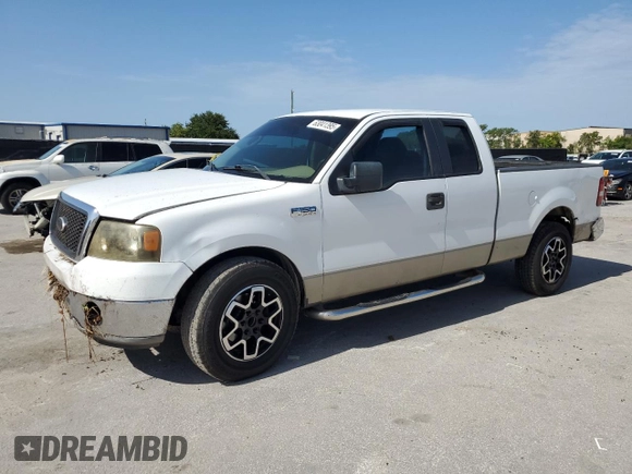 2007 Ford F-150 XL with VIN 1FTPX12V27NA40182, listed as a Copart auction lot 63041395 with 218,024 mi miles and Non repairable. Bid and sale history available at DreamBid. Image 1.