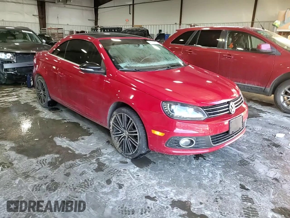 2013 Volkswagen Eos Komfort with VIN WVWBW8AHXDV002194, listed as a Copart auction lot 41604255 with 84,956 mi miles and Salvage Title. Bid and sale history available at DreamBid. Image 11.