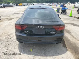 2016 Audi A7 Prestige with VIN WAU2GAFC1GN031845, listed as a Copart auction lot 59762435 with Not provided miles and Salvage title. Bid and sale history available at DreamBid. Image 6.