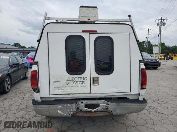2000 Ford F-150 XL with VIN 1FTRX17W6YNA22330, listed as a Copart auction lot 55559795 with Not provided miles and Salvage title. Bid and sale history available at DreamBid. Image 6.