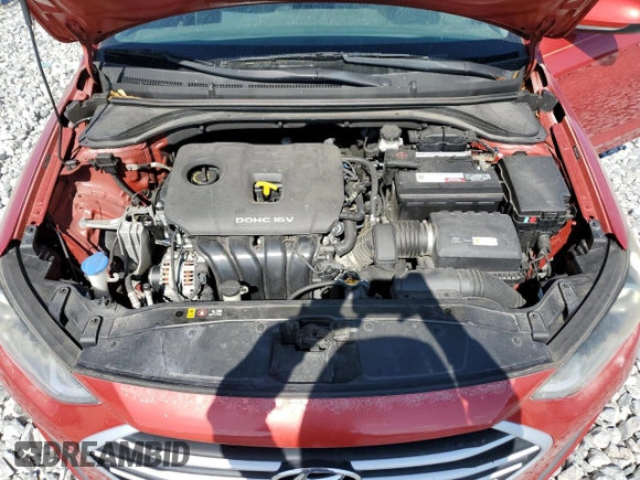 2018 Hyundai Elantra SEL with VIN 5NPD84LF5JH221874, listed as a Copart auction lot 54528095 with 76,122 mi miles and Salvage Title. Bid and sale history available at DreamBid. Image 11.