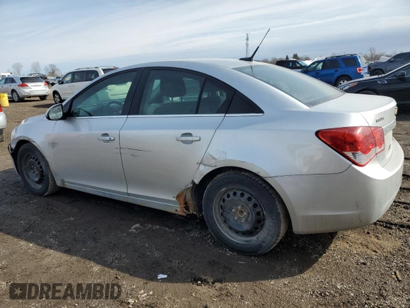 2012 Chevrolet Cruze 2LT with VIN 1G1PG5SC2C7289563, listed as a Copart auction lot 48610385 with 188,252 mi miles and Clean Title. Bid and sale history available at DreamBid. Image 2.