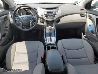 2013 Hyundai Elantra GLS PZEV with VIN KMHDH4AE4DU775567, listed as a Copart auction lot 59032394 with 112,389 mi miles and Salvage Title. Bid and sale history available at carsss.com. Image 8.