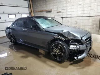 2017 Mercedes-Benz C 300 z VIN 55SWF4KB4HU190248, wystawiony jako Copart lot #59984725 z przebiegiem 46 159 mil mil oraz Szkoda całkowita • Salvage title. Historia ofert i sprzedaży dostępna na DreamBid. Obrazek 4.