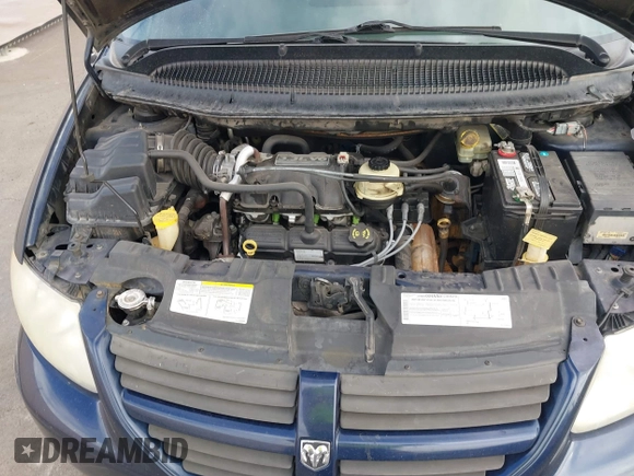 2005 Dodge Caravan SE z VIN 2D4GP24R05R106317, wystawiony jako IAAI lot #41877906 z przebiegiem 218 591 mil mil oraz . Historia ofert i sprzedaży dostępna na DreamBid. Obrazek 10.