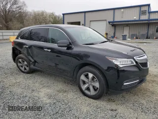 2014 Acura MDX with VIN 5FRYD3H20EB020030, listed as a Copart auction lot 48333315 with 110,777 mi miles and Salvage Title. Bid and sale history available at carsss.com. Image 4.