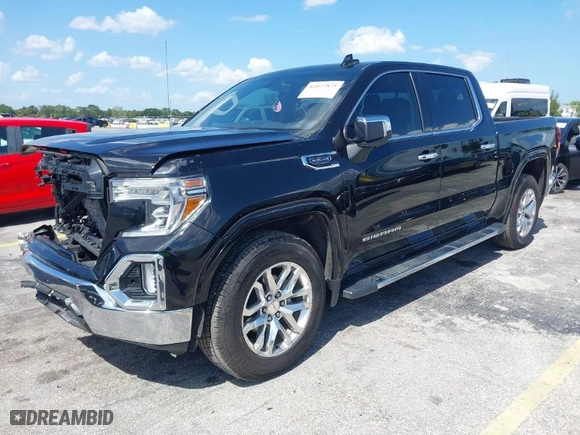 2022 GMC Sierra 1500 Limited SLT with VIN 3GTP8DED3NG125460, listed as a IAAI auction lot 42027875 with 44,123 mi miles. Bid and sale history available at carsss.com. Image 2.