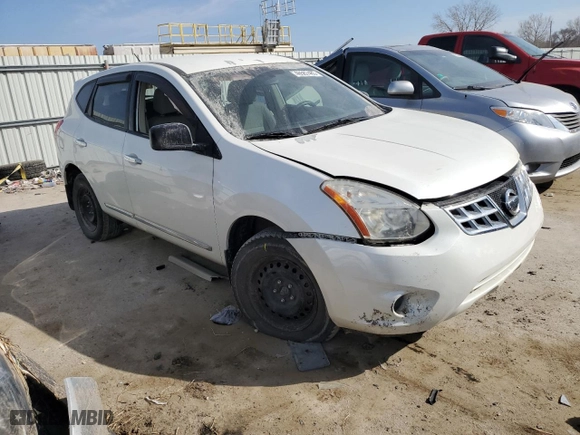 2012 Nissan Rogue S with VIN JN8AS5MT6CW285311, listed as a Copart auction lot 48587485 with 151,830 mi miles and Salvage Title. Bid and sale history available at carsss.com. Image 4.