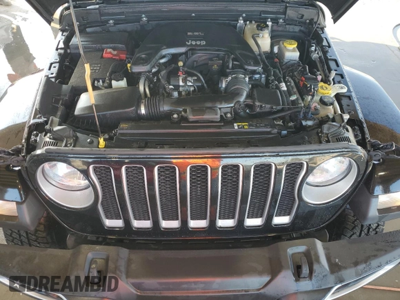 2020 Jeep Wrangler Unlimited Sahara Altitude with VIN 1C4HJXEGXLW292367, listed as a Copart auction lot 88130035 with 52,838 mi miles and Salvage title. Bid and sale history available at DreamBid. Image 11.