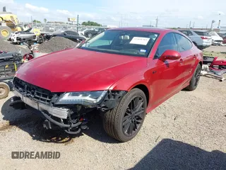 2015 Audi A7 Prestige with VIN WAU2GAFC5FN025755, listed as a IAAI auction lot 42468703 with 111,781 mi miles and . Bid and sale history available at DreamBid. Image 18.