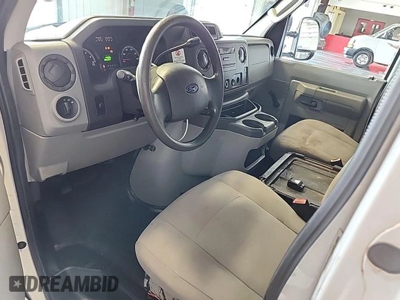 2010 Ford Econoline Cargo Commercial with VIN 1FTNE2EW4ADA72071, listed as a IAAI auction lot 42636413 with 186,263 mi miles and . Bid and sale history available at DreamBid. Image 21.