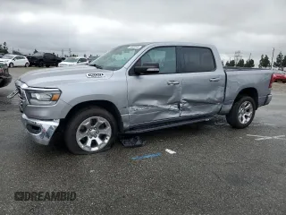 2019 Ram 1500 Big Horn with VIN 1C6RREFT9KN508623, listed as a Copart auction lot 55609945 with 78,861 mi miles and Salvage title. Bid and sale history available at DreamBid. Image 1.