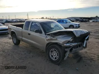 2003 Dodge Dakota SLT with VIN 1D7HG42N43S198823, listed as a Copart auction lot 88120315 with 0 mi miles and Salvage Title. Bid and sale history available at carsss.com. Image 4.