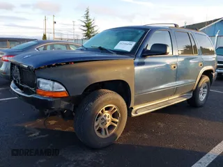 2002 Dodge Durango Sport with VIN 1B4HS38N62F206645, listed as a IAAI auction lot 41216499 with 149,694 mi miles. Bid and sale history available at carsss.com. Image 2.