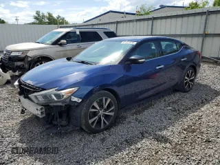 2017 Nissan Maxima S with VIN 1N4AA6AP5HC453806, listed as a Copart auction lot 61237575 with 107,722 mi miles and Salvage title. Bid and sale history available at DreamBid. Image 1.