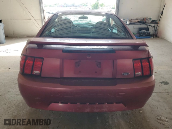 2003 Ford Mustang Standard z VIN 1FAFP40433F371497, wystawiony jako Copart lot #58476325 z przebiegiem Nie podano mil oraz Szkoda całkowita • Salvage title. Historia ofert i sprzedaży dostępna na DreamBid. Obrazek 6.