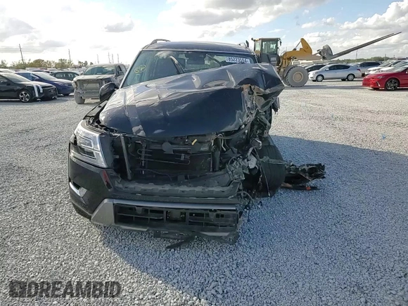 2022 Nissan Armada SV with VIN JN8AY2AC2N9161538, listed as a Copart auction lot 85223554 with Not Provided miles and Non Repairable. Bid and sale history available at carsss.com. Image 12.