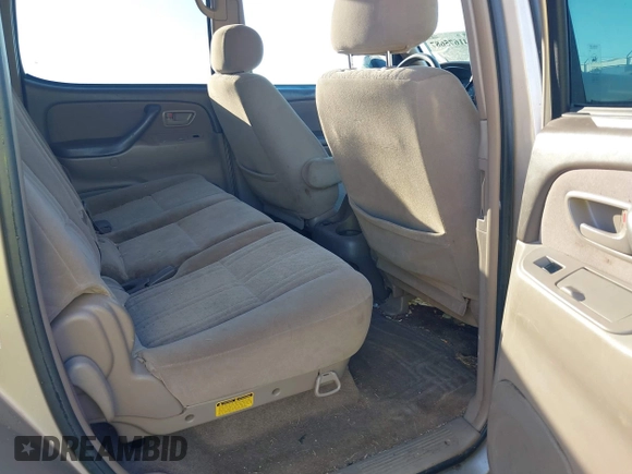 2004 Toyota Tundra SR5 with VIN 5TBET341X4S455886, listed as a IAAI auction lot 41675687 with 255,745 mi miles and . Bid and sale history available at DreamBid. Image 8.
