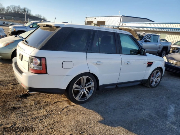2013 Land Rover Range Rover Sport SC with VIN SALSH2E40DA780759, listed as a Copart auction lot 87851375 with 164,961 mi miles and Clean Title. Bid and sale history available at carsss.com. Image 3.