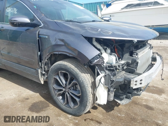2021 Honda CR-V EX-L с VIN 7FART6H89ME010307, выставлен на аукционе IAAI как лот 42242796 с пробегом 70 712 миль миль и . История ставок и продаж доступна на DreamBid. Изображение 6.